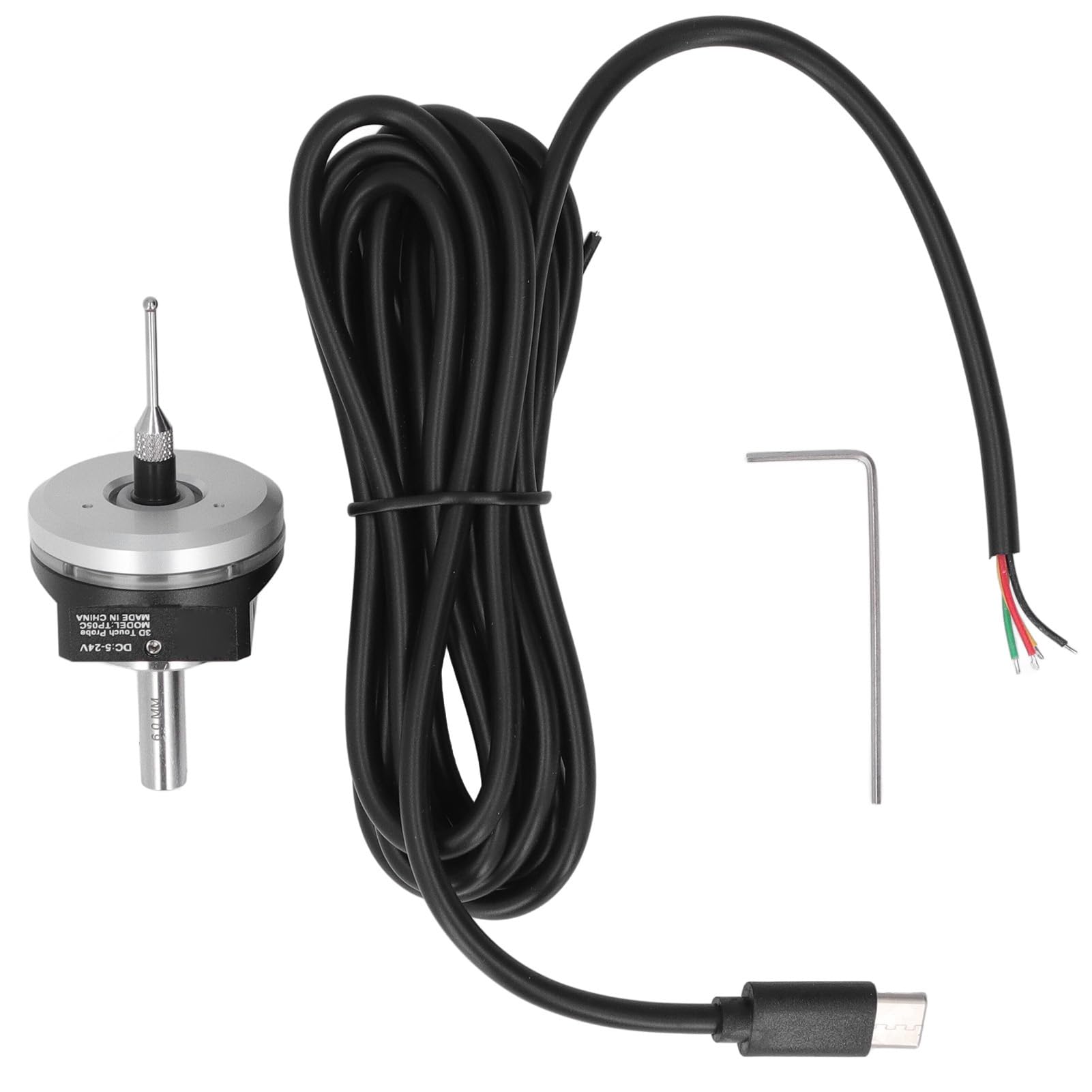 Hochpräziser 3D-Kantensucher, Wolframstahlkugel für -CNC-Geräte, DC 5~24 V