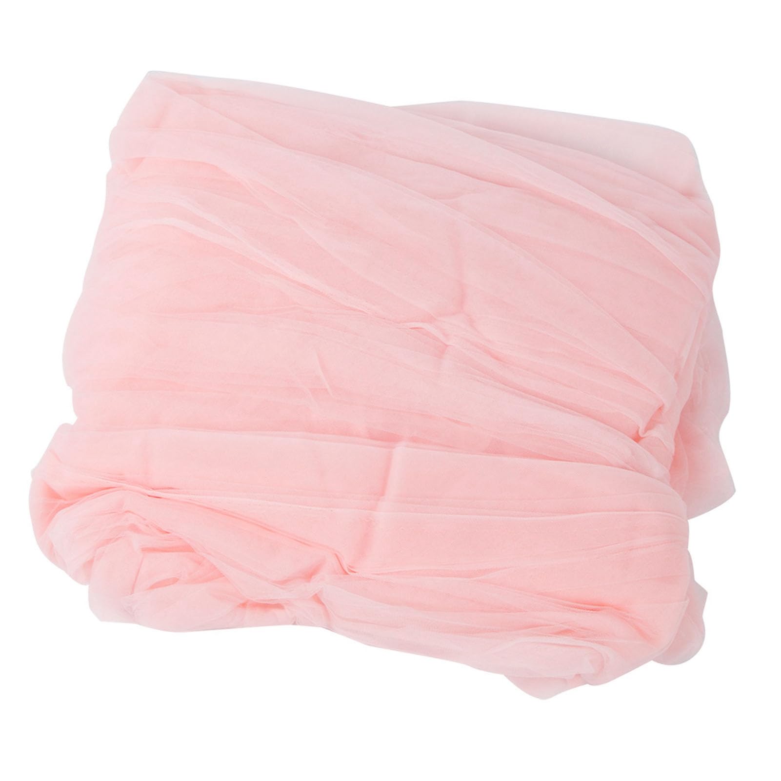 Moustiquaire pour enfants rose LiebeWH ciel de lit bébé doux pour chambre fille 60x240cm