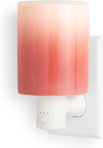 Happy Wax Dawn Outlet - Calentador de temporizador para cera perfumada, enchufe de pared de cerámica compacto con temporizador, para fragancia del