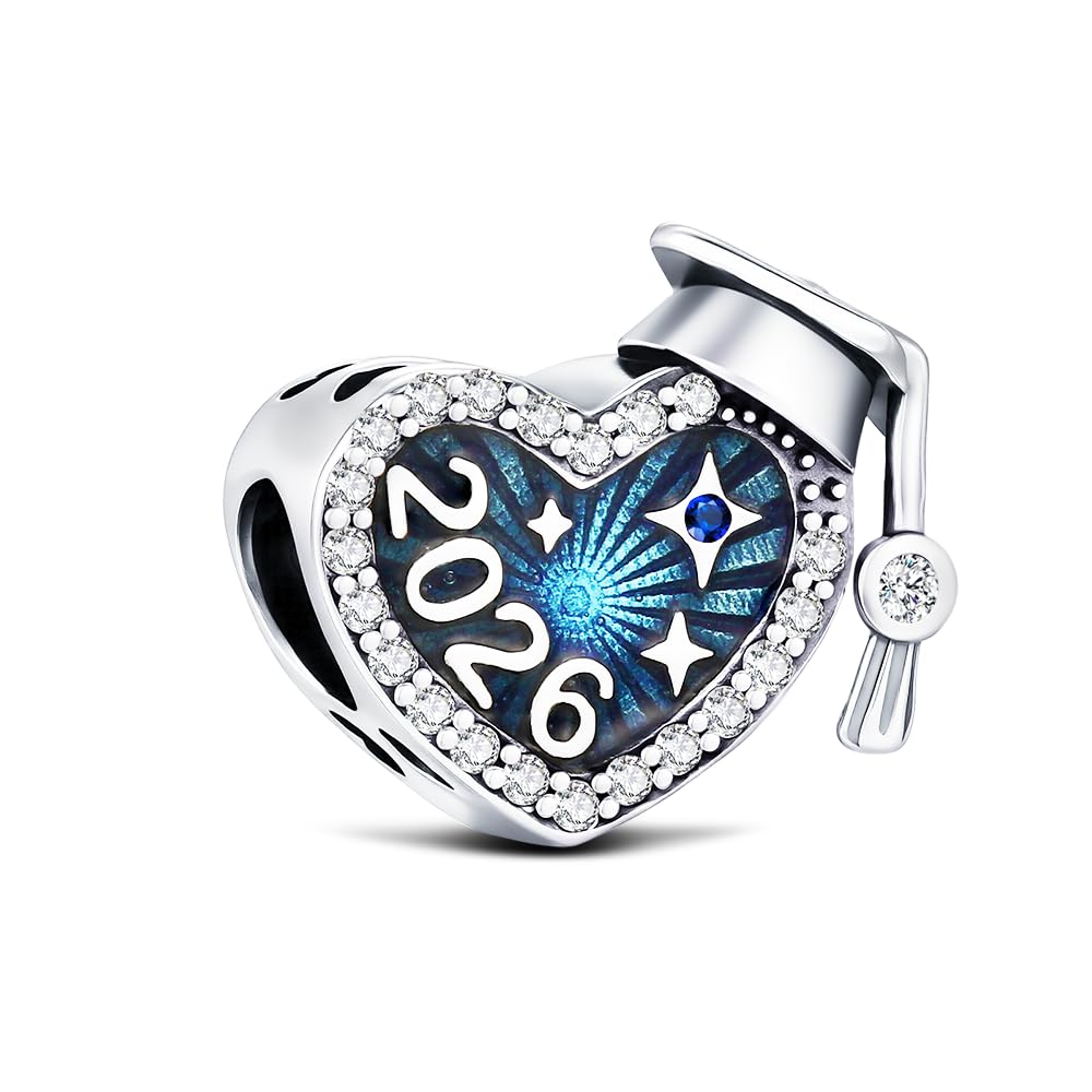KEQ Breloque bleu mauvais œil pour bracelet à breloques Pandora S925 - Protection spirituelle - Pendentif porte-bonheur pour la protection - Cadeau de Noël pour petits-enfants, grand-mère, maman