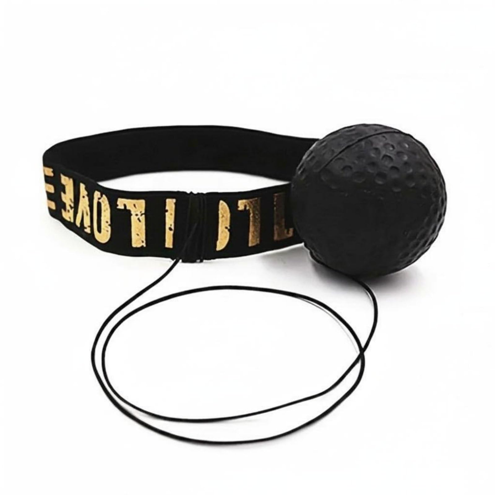 Stress Relief Boxing Reaction Ball Hand-Eye Coordination Headband Bounce-Back Ball Beginner Friendly Sports Training Portable for Boxers, Beginners, Workout, Outdoor, Black-image-41