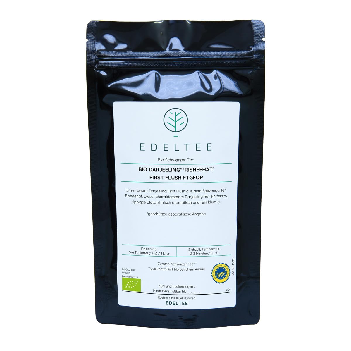 Darjeeling 'Risheehat' First Flush FTGFOP1 - 500g