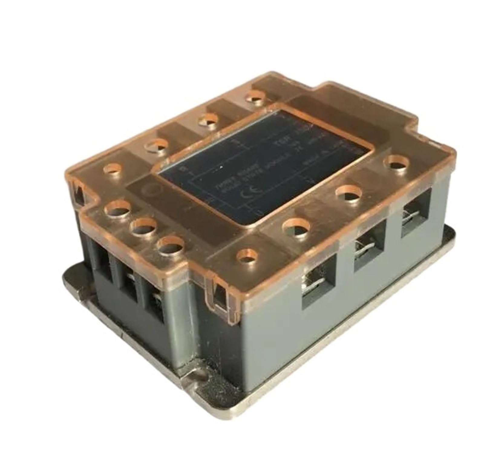 Ltrajuynh One Color Tsr-100Da-H Three-Phase Ssr Solid State Relay Input 4-32Vdc Load 90-480Vac