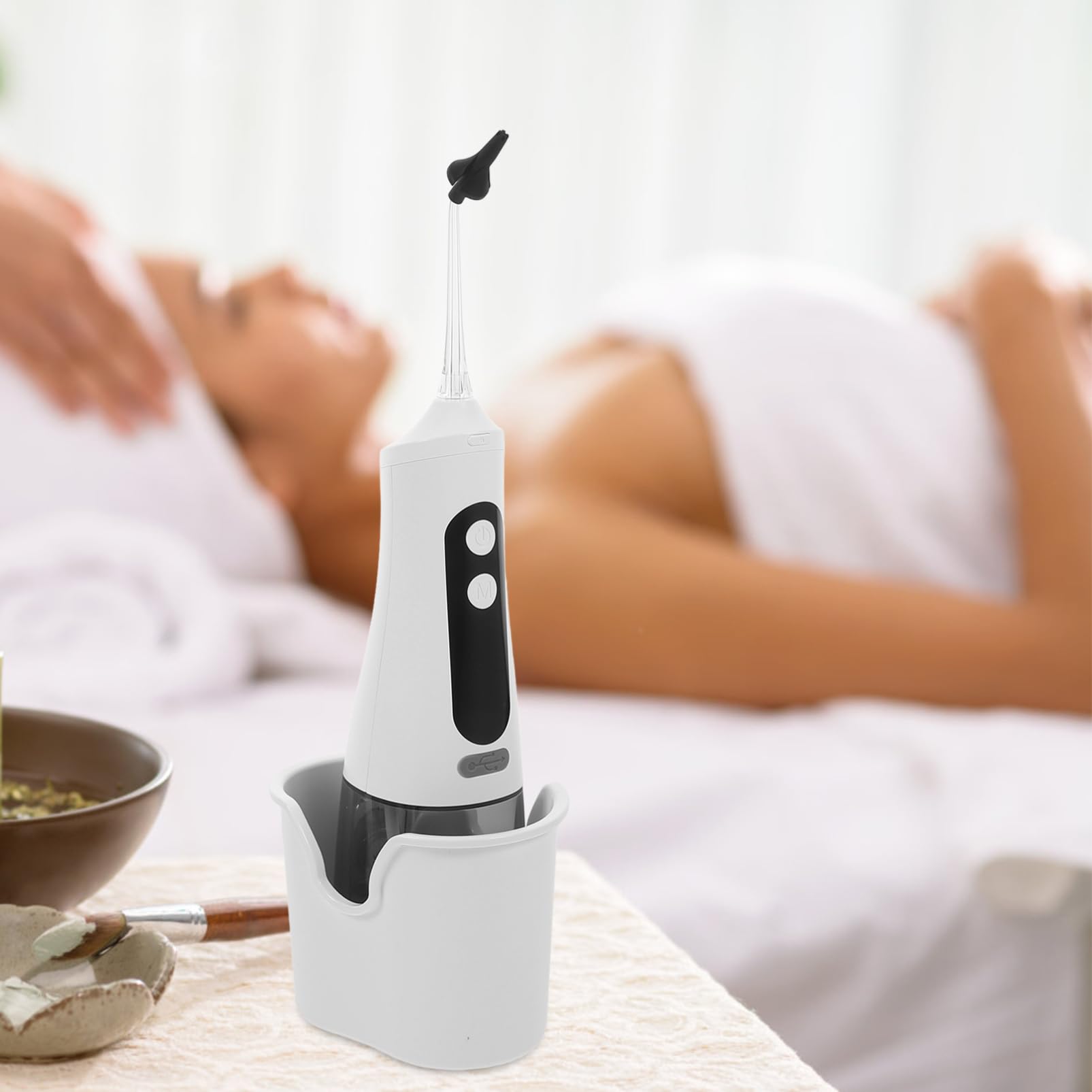 1juego Limpiador De Cerumen Eléctrico Herramienta De Limpieza De Oídos Dispositivo Para Uso Personal y Salones Suministro Práctico y Eficaz