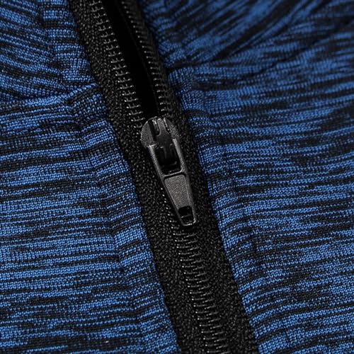 Pulôver masculino com decote em V e zíper forrado de lã, ajuste regular, outono inverno, moletom de