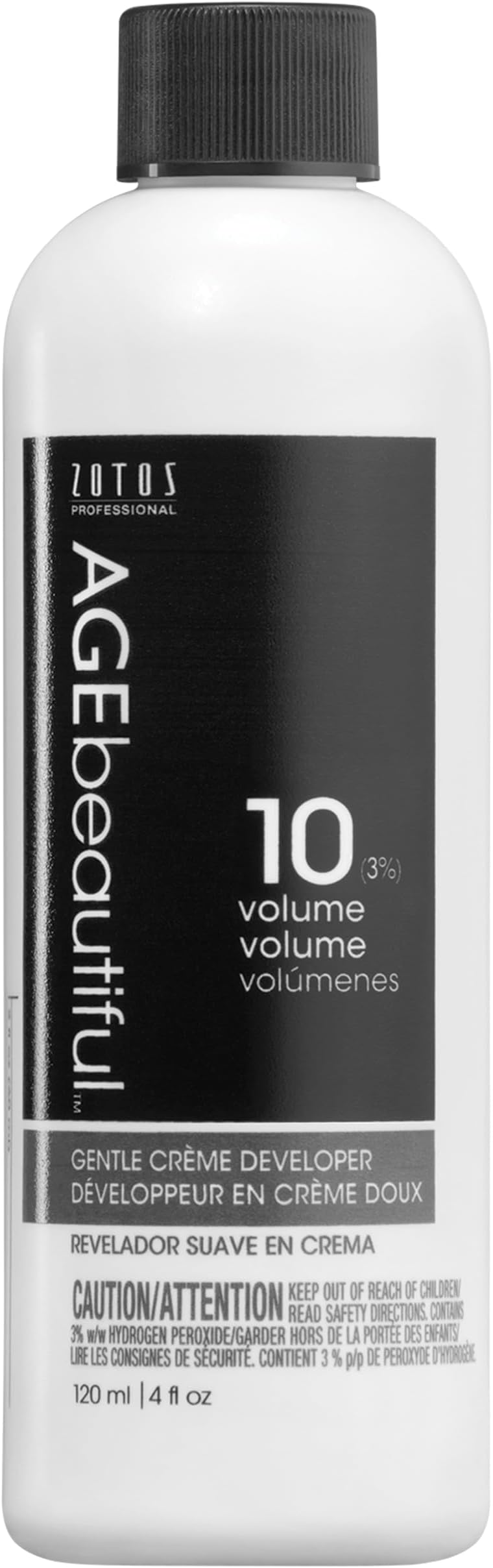 AGE beautiful Gentle Creme Hair Developers | For Permanent Hair Color Dyes, Toners, Lighteners | Professional Salon Coloring | Long Lasting Haircolor for Gray Coverage