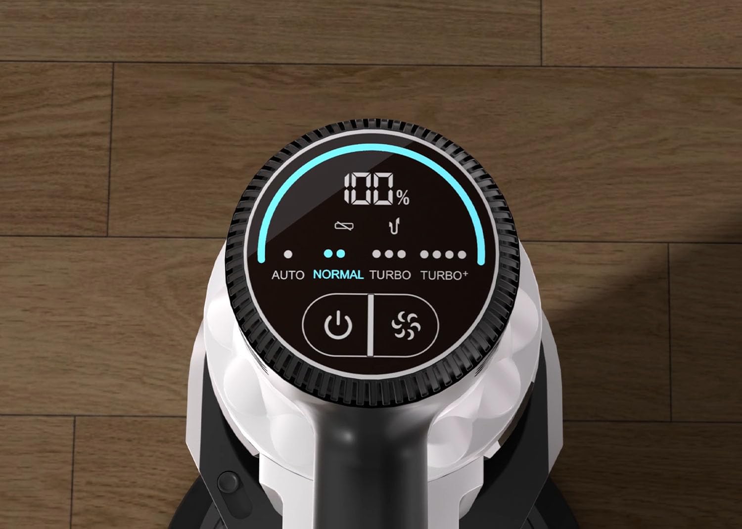 Necchi AutoPower Aspirapolvere Senza Fili 500-S, Aspirazione ultra-potente, Batteria Li-ion da 28.8V, 2500mAh removibile, Sensore intelligente, Filtro HEPA H13, con Stazione di ricarica