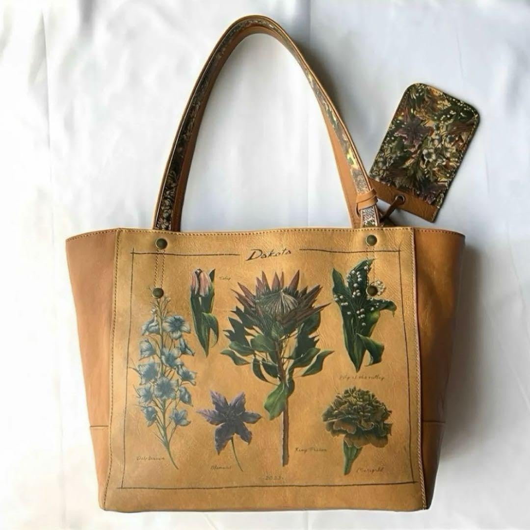 Amazon.co.jp: Dakota ダコタ チーザレ 2023 植物図鑑柄 ボタニカル