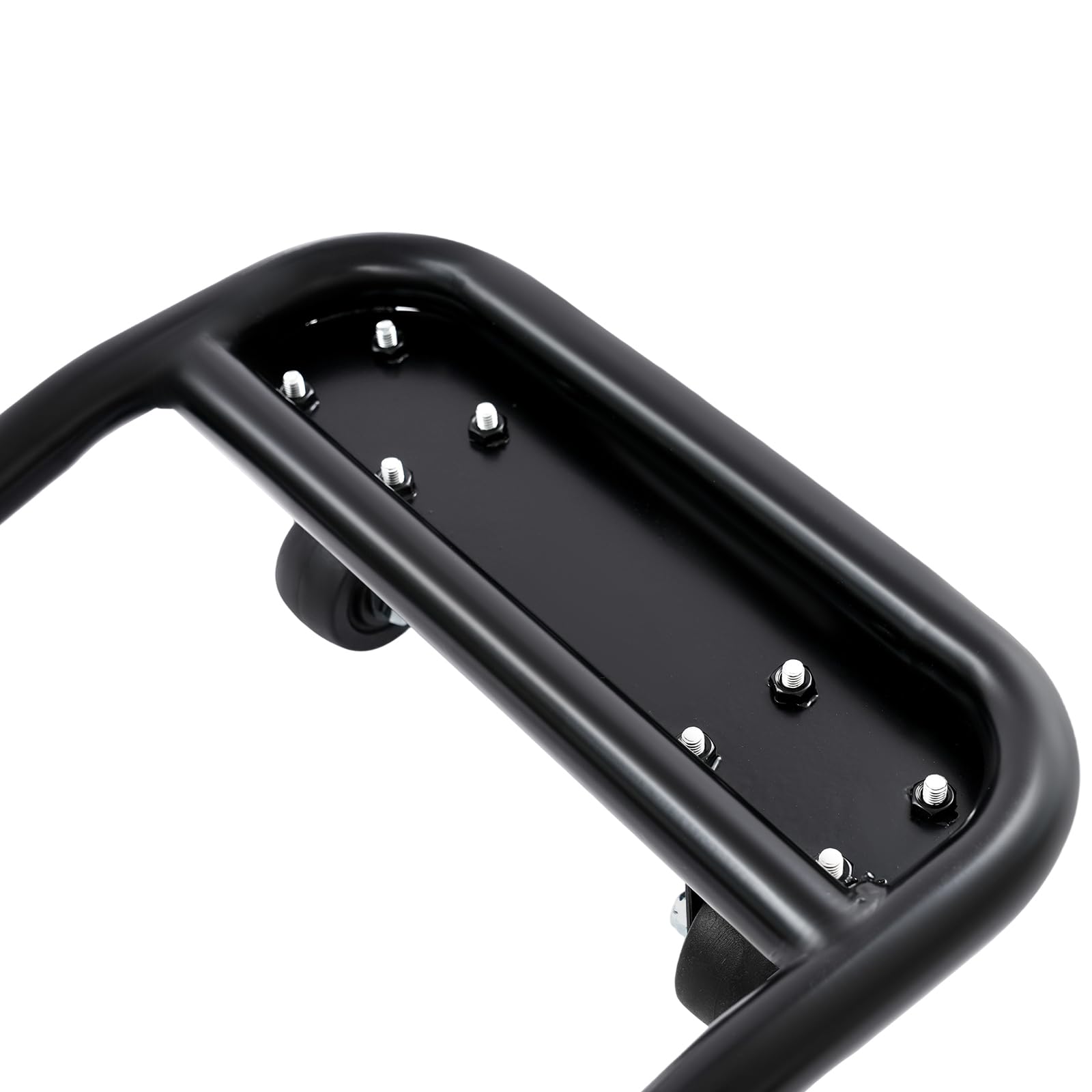 4 unidades de neumáticos de vehículos de transporte de 2721,55 kg de capacidad de carga, pintura al horno de acero con freno de rueda, color negro para coche, camión, todoterreno, apto para taller