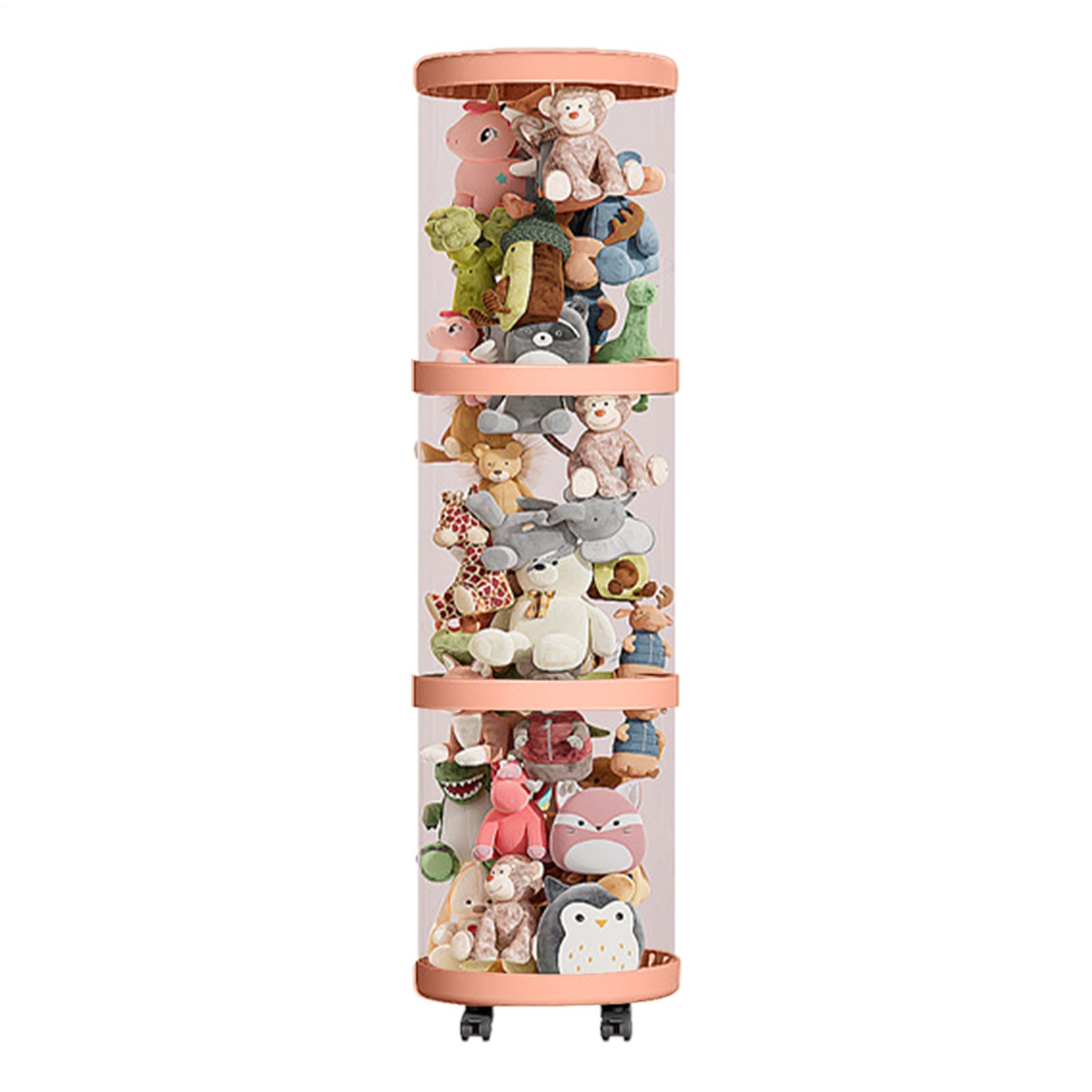 Tubo organizador de animales de peluche,Almacenamiento de tubos de animales