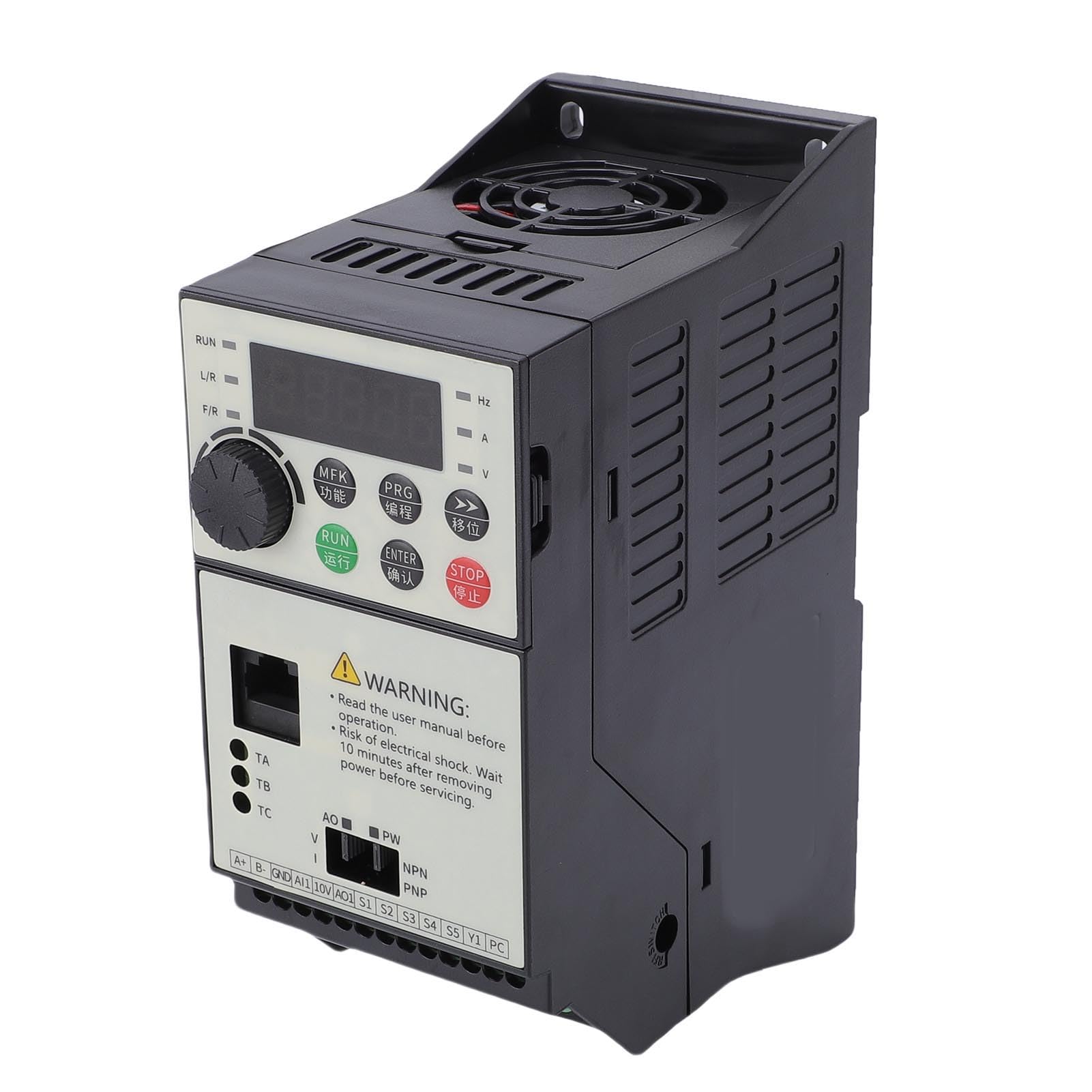 AUNMAS Variador de Frecuencia 1.5 KW Trifásico, Control Dsp Ipm