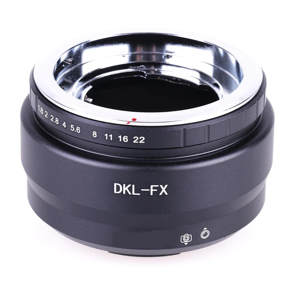 ICOBES DKL-FX Lens Adapter, For Voigtlander For Retina DKL Lens To For Fuji FX X-Pro1, X-E1, X-E2, X-A1, X-M1 For Fujifilm X Mount Camera
