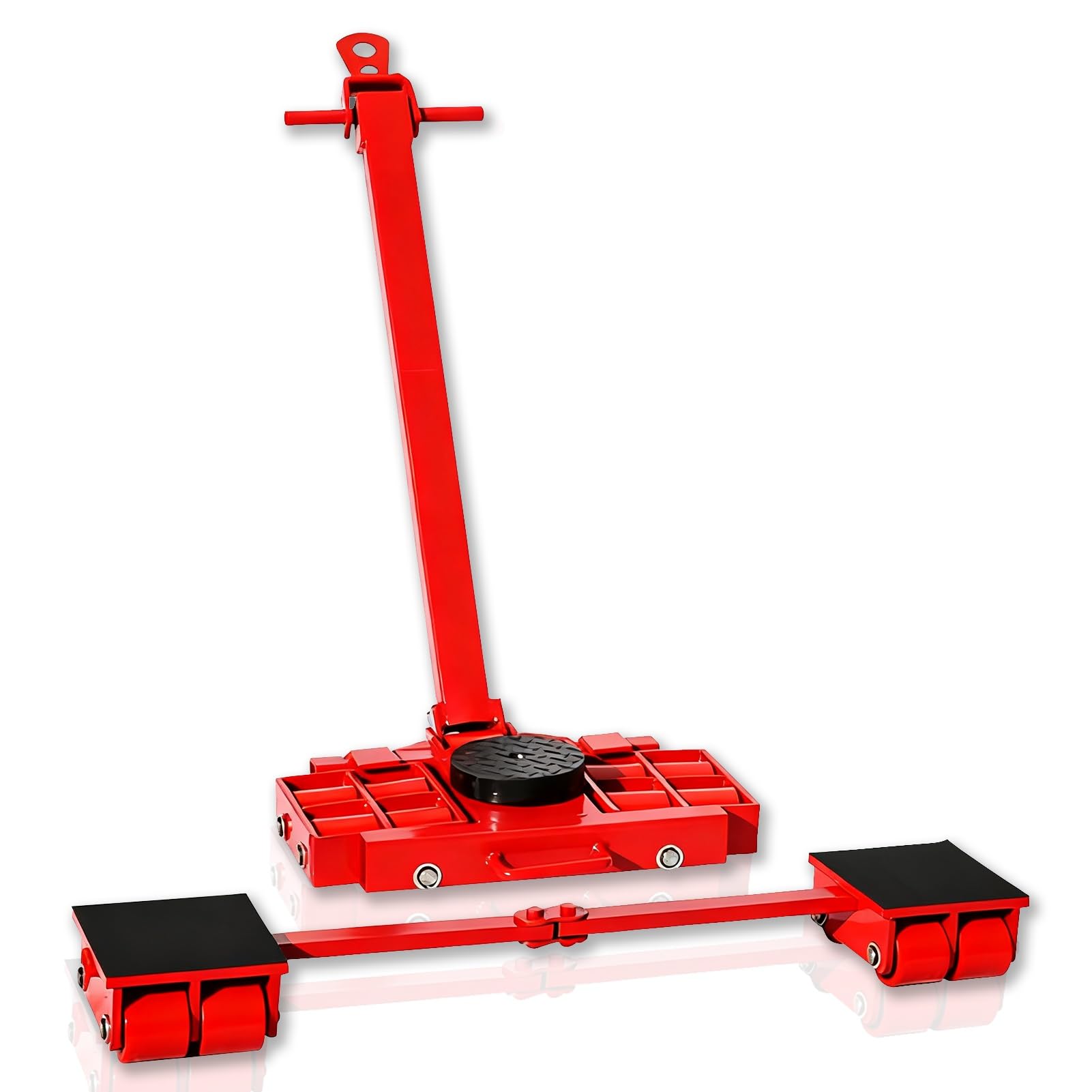 Heavy Du Machinery Support Outils de levage Mécanique Modulaire Fac Manipulation Plate-forme Roues en Acier Capacité de Charge 36T Accessoires Equint Industriels