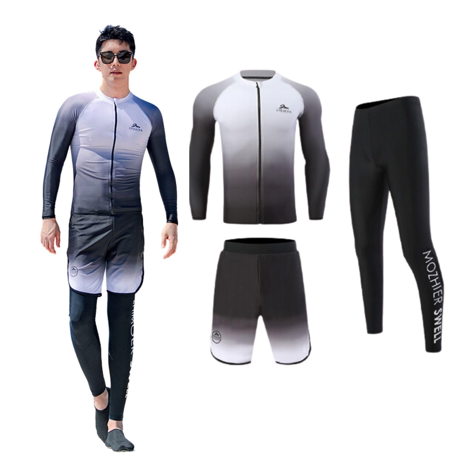 水着・ラッシュガード SISANDI MIES CLASSIC rain shower SIZE 1 MIES CLASSIC midnight black – SISANDI