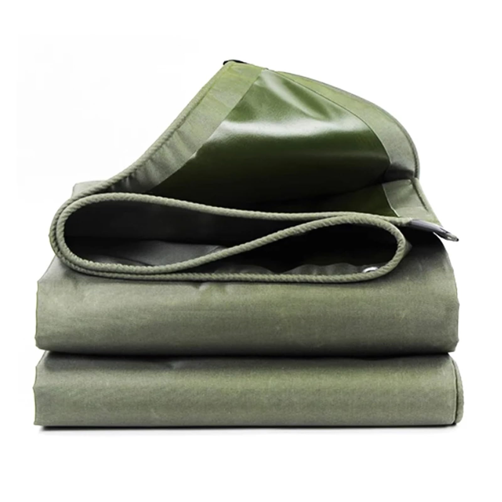 550GSM Outdoor Rainproof Organic Silicone Cloth Tarpaulin Camping Tent Mat Pergola Canopy Awnings Garden Waterproof Tarp Cover(Green,2mx4m)