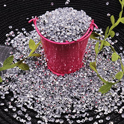 image for BIT.FLY 4.2mm 10000pcs Acrylic Crystal Diamond Vase Fillers for Table 