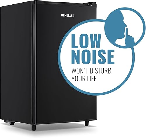 Miniatura 7 de Congelador vertical de 3.2 pies cúbicos, congelador independiente de una sola puerta con termostato ajustable para cocina, apartamento, sótano,