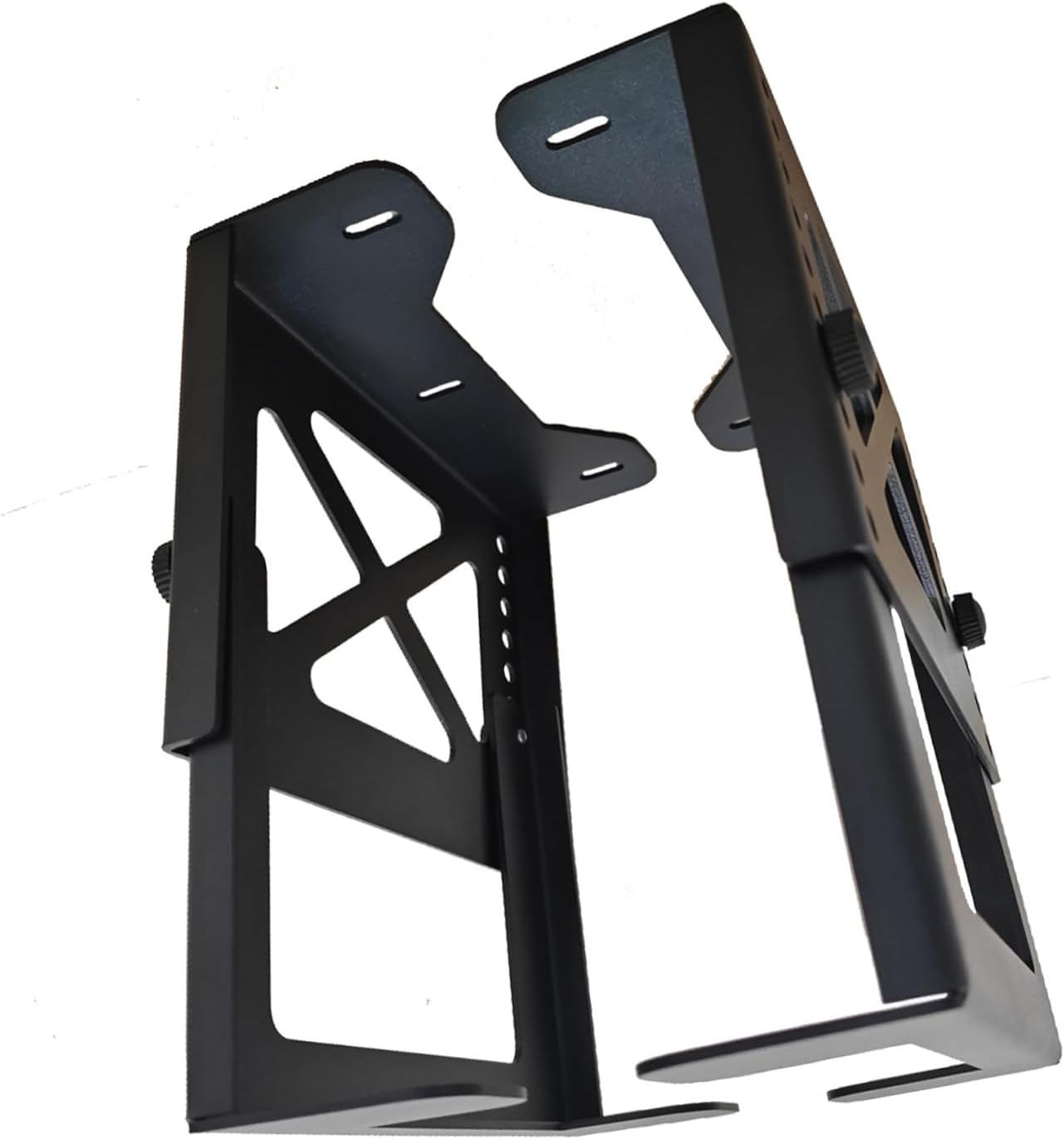 デスク下コンピュータホルダー | 调整可能 PC ブラケット | 调整可能 隐藏式 机下 マウント ケーブル 管理 ワークステーショ