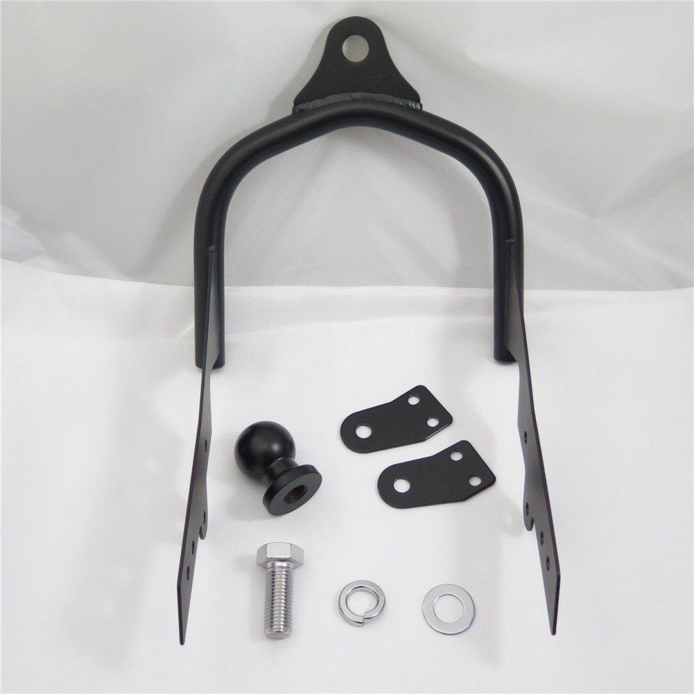 SMT-Black Heavy Duty Trailer Hitch w/Ball Compatible with 1980-2008 Harley Touring(Tour Glide FLT 1980–1983/ Electra Glide Classic 1996–2006) [B01MEGIHG2]