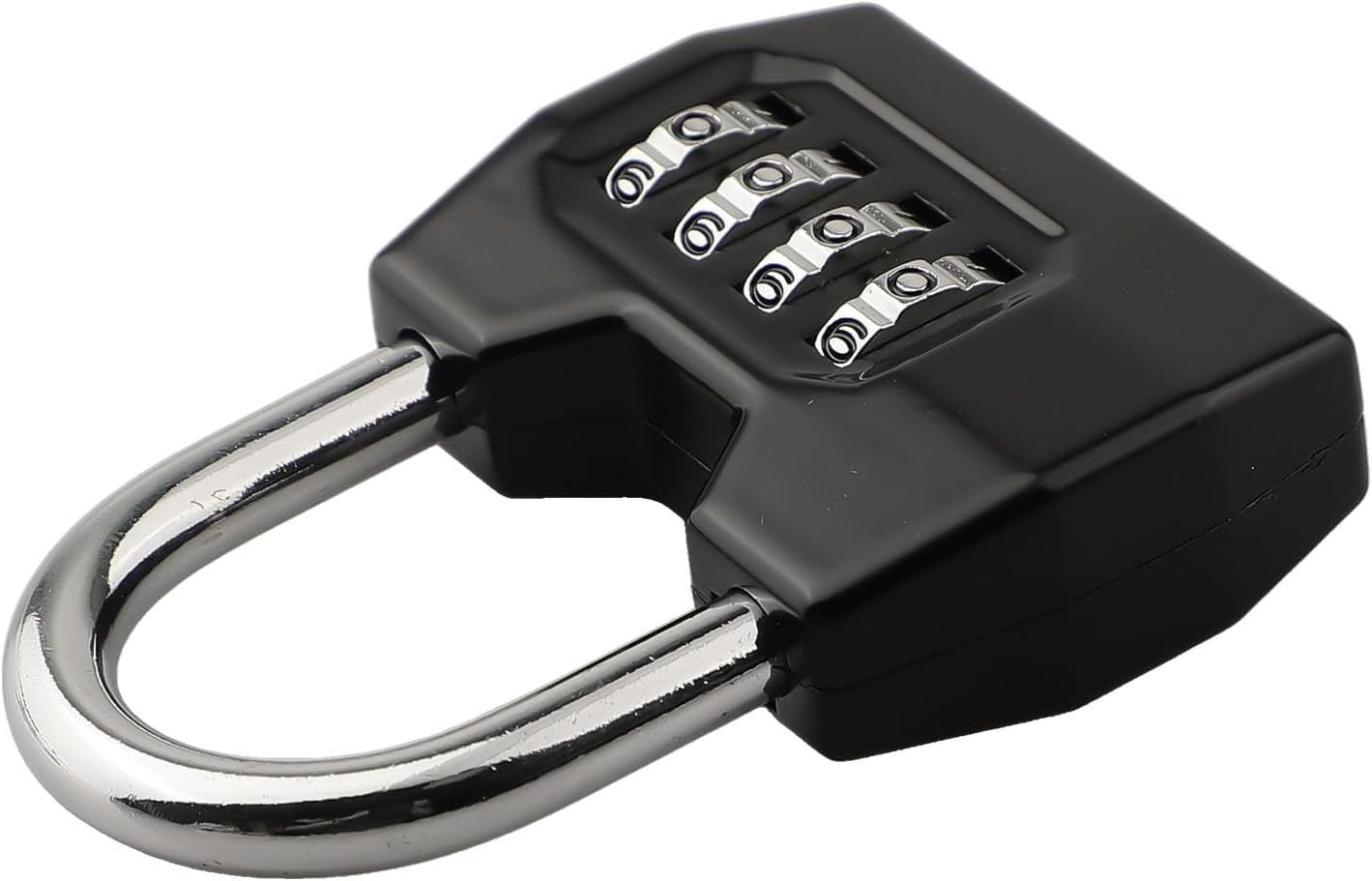 4-Digit Zinc Alloy Combination Lock Gym Lockers, Student Dormitory Cabinets, Tool Sheds & Luggage – Weather-Resistant Password Padlock with Gold