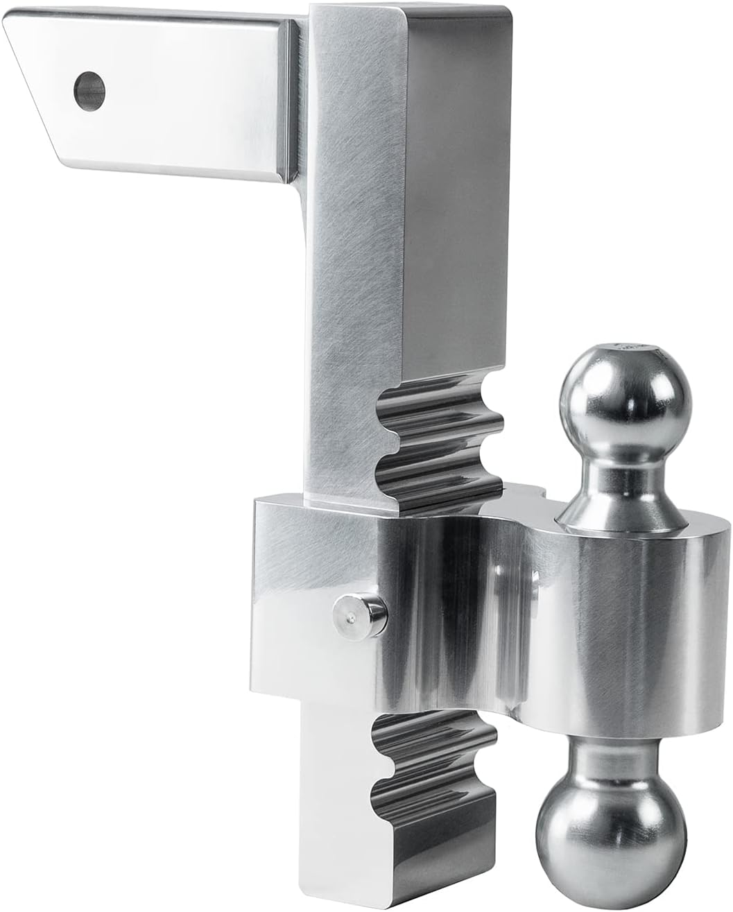 ANDERSEN HITCHES | Truck Tow Accessories | Rapid Hitch | Adjustable Extra Heavy Duty Trailer Hitch | Dual 2" and 2-5/16" Ball Receiver, 10-inch Aluminum Rise/Drop 21/2" Shank | 3413-25