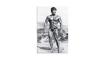 TOYOCC - Bodybuilder Frank Zane Fitness Art Poster