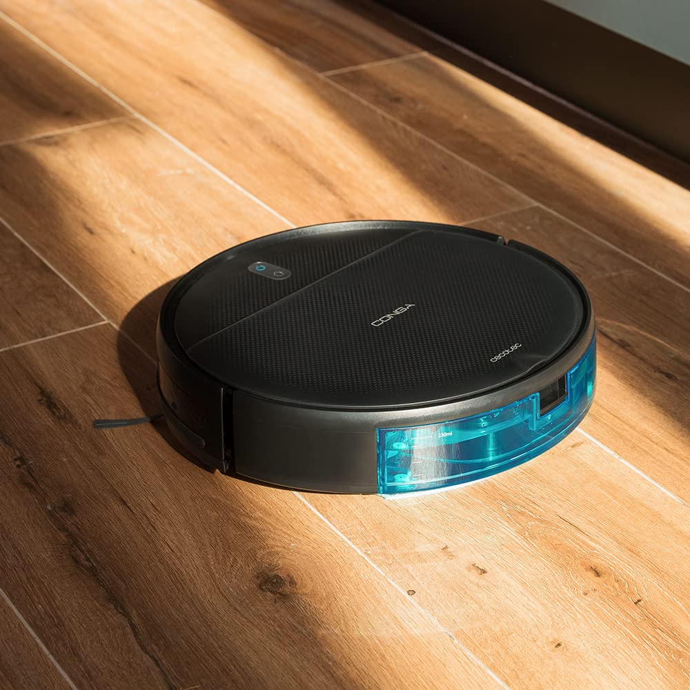 Cecotec Robot Aspirapolvere con Navigazione Giroscopica Conga 999 Map Genesis. Motore di aspirazione 2000 Pa, 2 Spazzole Laterali, Mop di Lavello, Autonomia 120 Mins, Controllo con APP e Comando