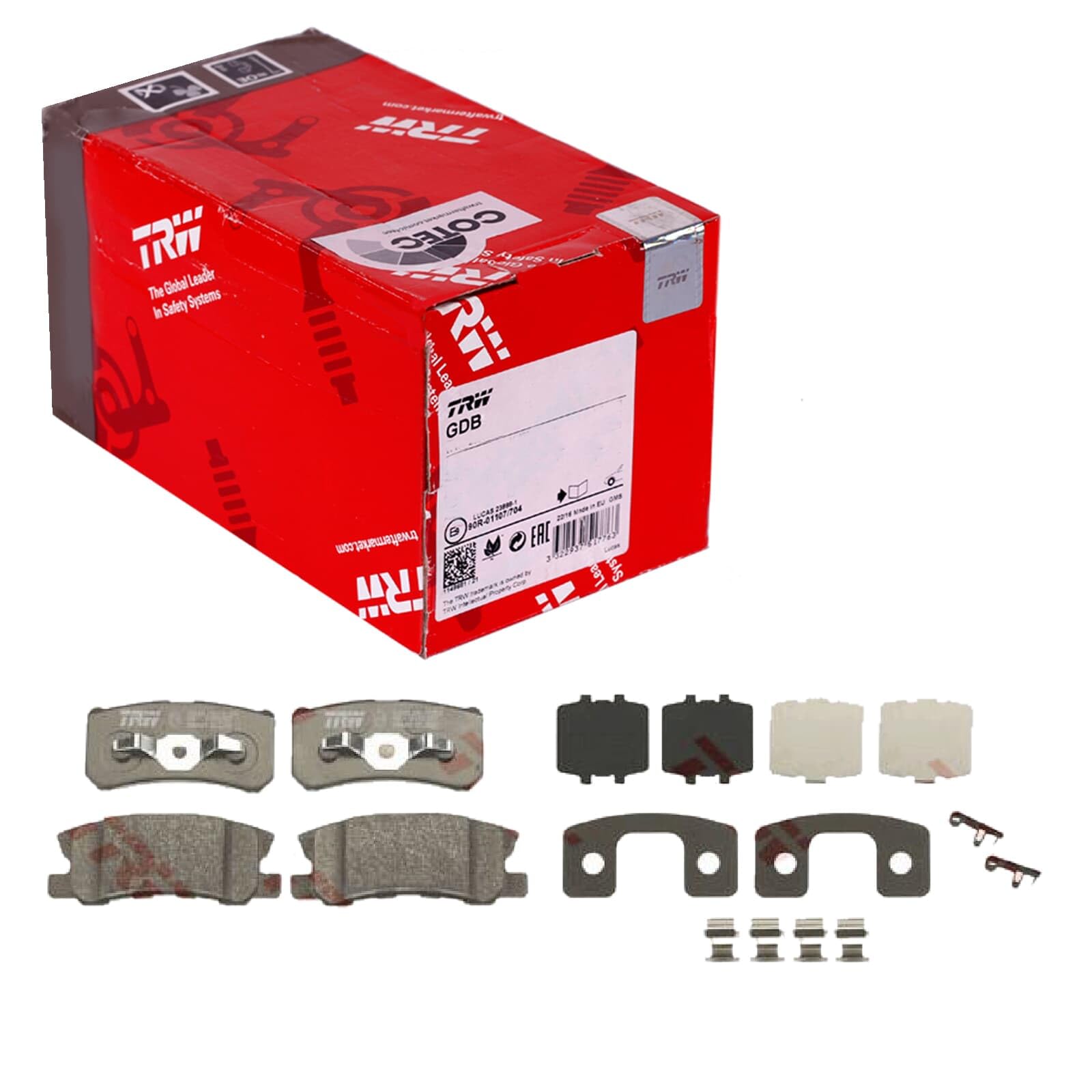 TRW Brake Pads Set GDB4600