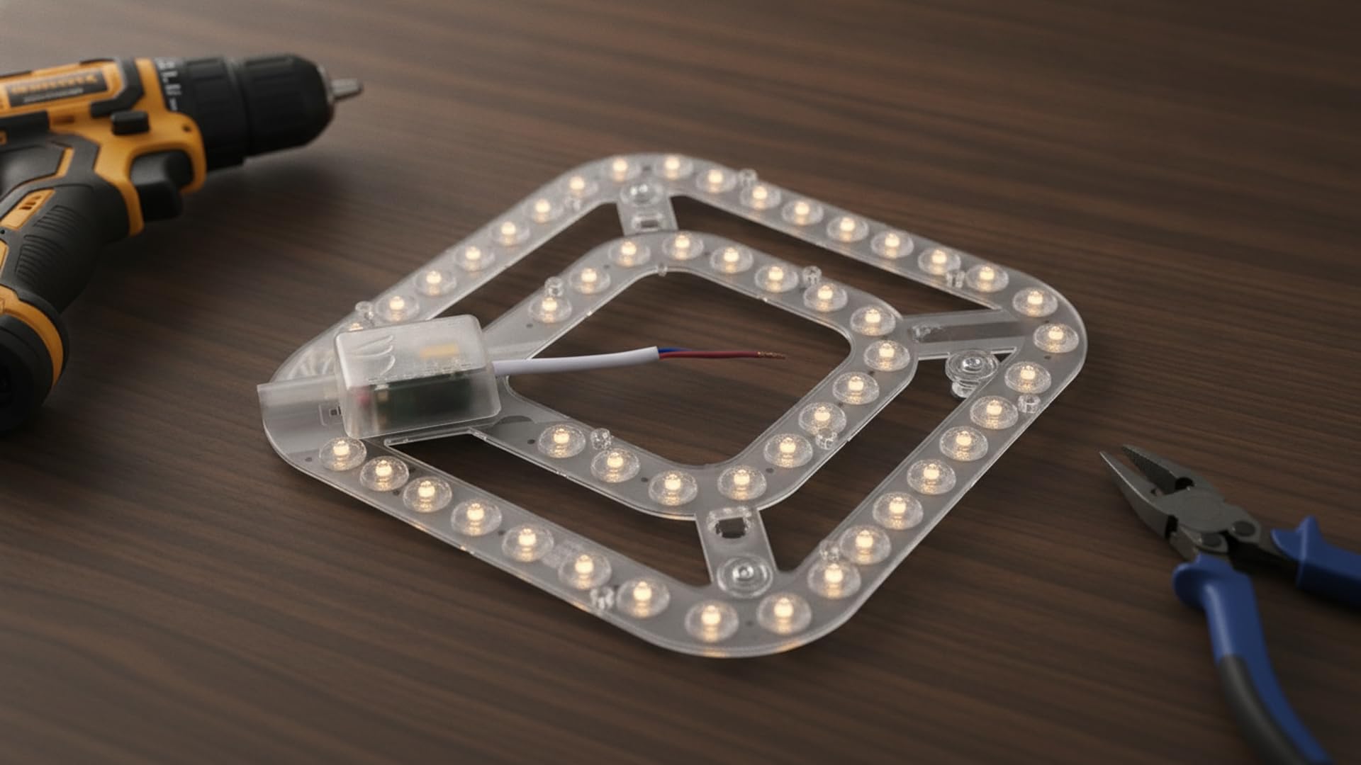 Panel de luz LED de repuesto para luces de ventilador y techos empotrados, 3000 K, 4000 K, 6000 K, luz blanca ajustable
