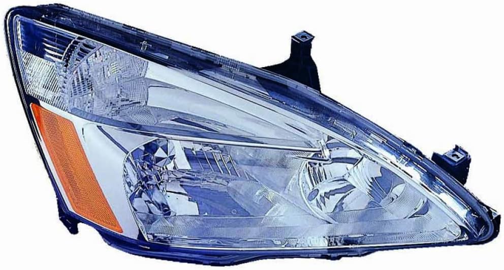 CarLights360: For 2005 2006 2007 Honda Accord Headlight Assembly Driver Side w/Bulbs DOT Certified For HO2502120