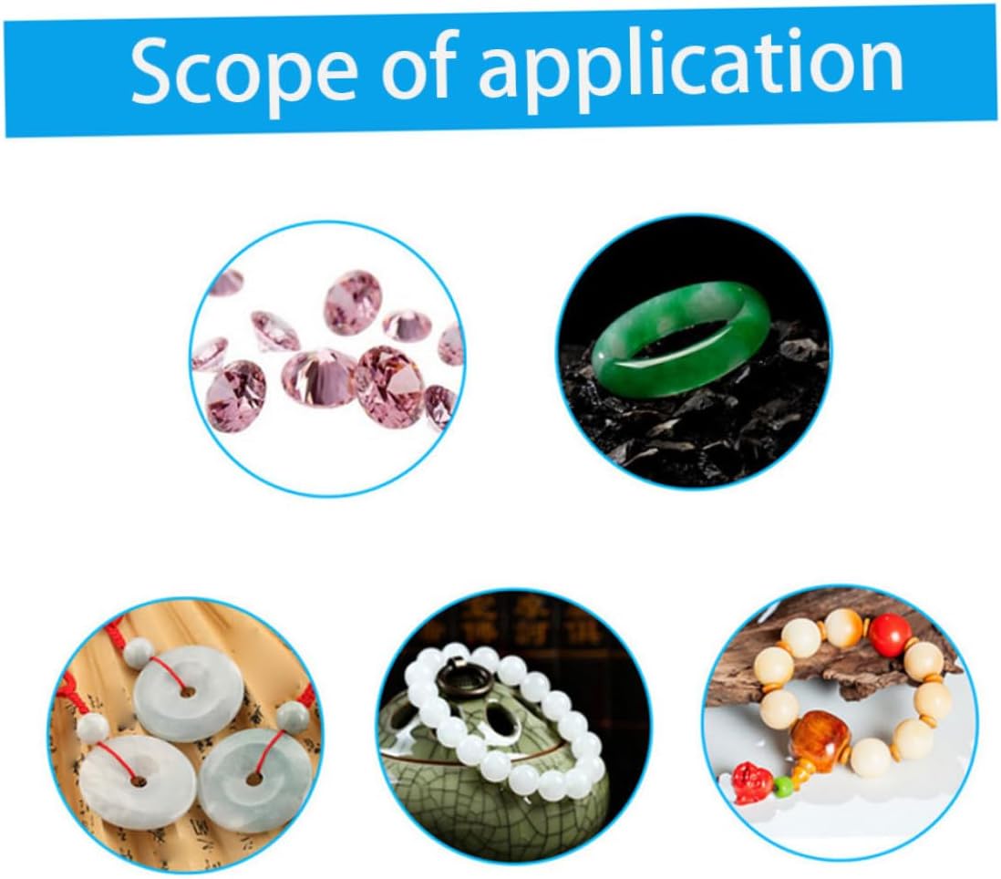 Gemmology Refractometer CL 181 Compact Lightweight Portable with Refractive Fluid Oil for Home Jewelry Measuring