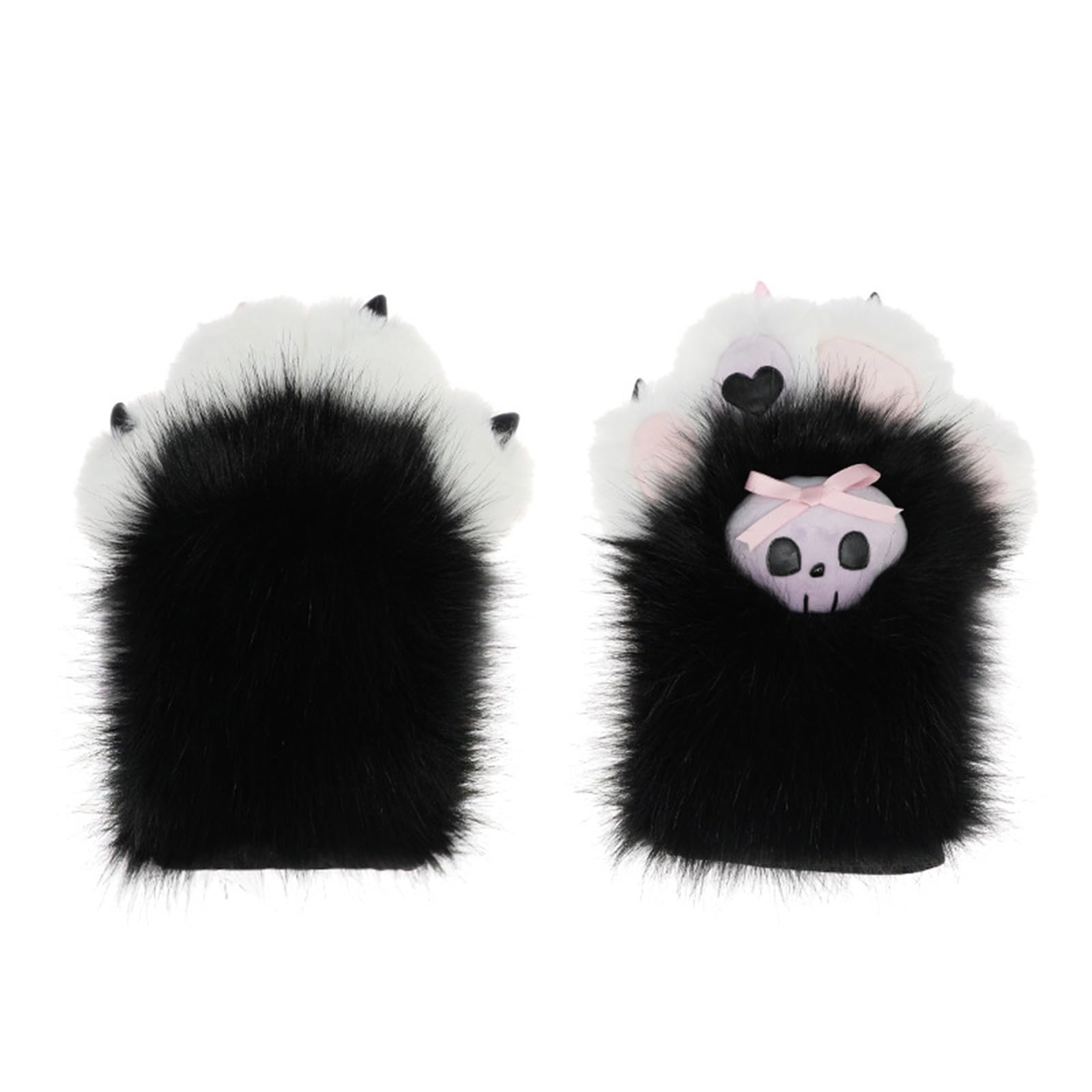 Fursuit Paws - Guanti per Halloween, accessori per feste di Halloween, per adulti