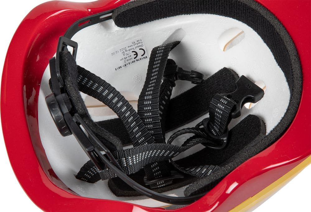 Casco ciclo bambino coniglietto Bing bici bicicletta (taglia XS) 44-48 cm protezione giallo
