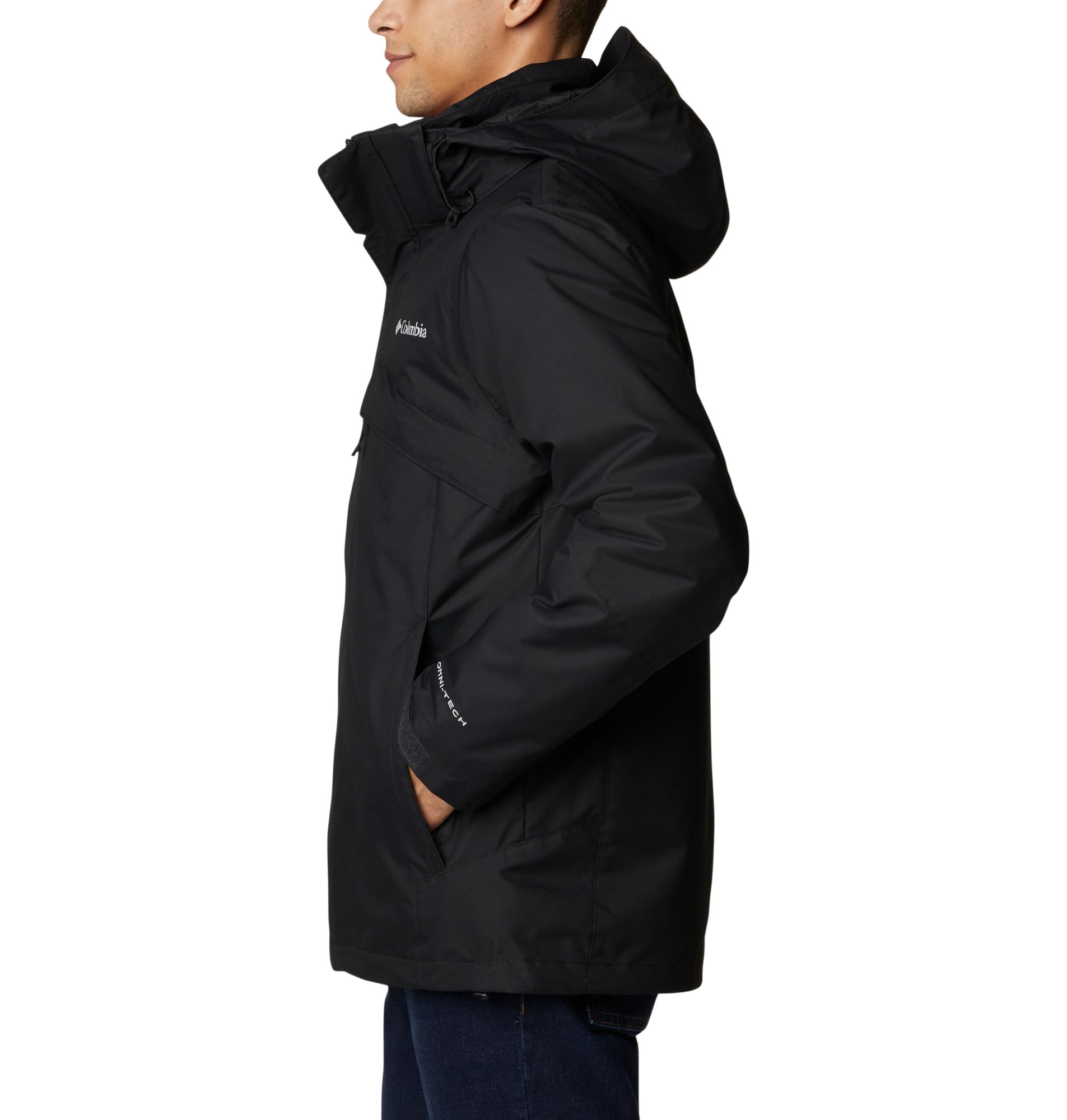 Columbia Men's Bugaboo Fleece Interchange Jacket, 3 In 1 Interchange Winter Coat, Ancient Fossil, Size L