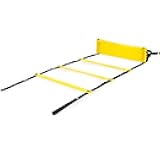 Speed Agility Ladder 8, 12 and 20 Rung for Speed Training and Sports Agility Workouts with Free Carrying Bag