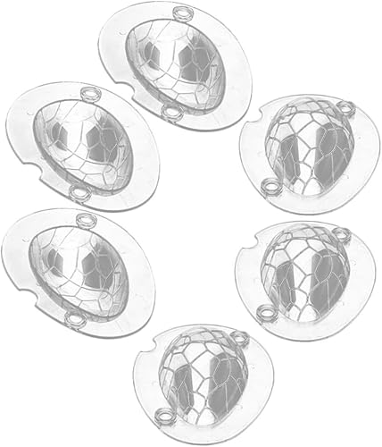 Miniatura 6 de NOLITOY 12 juegos de moldes de chocolate para fiesta de Pascua, huevos de Pascua, moldes de huevos rompibles, molde de zanahoria, molde de galletas,