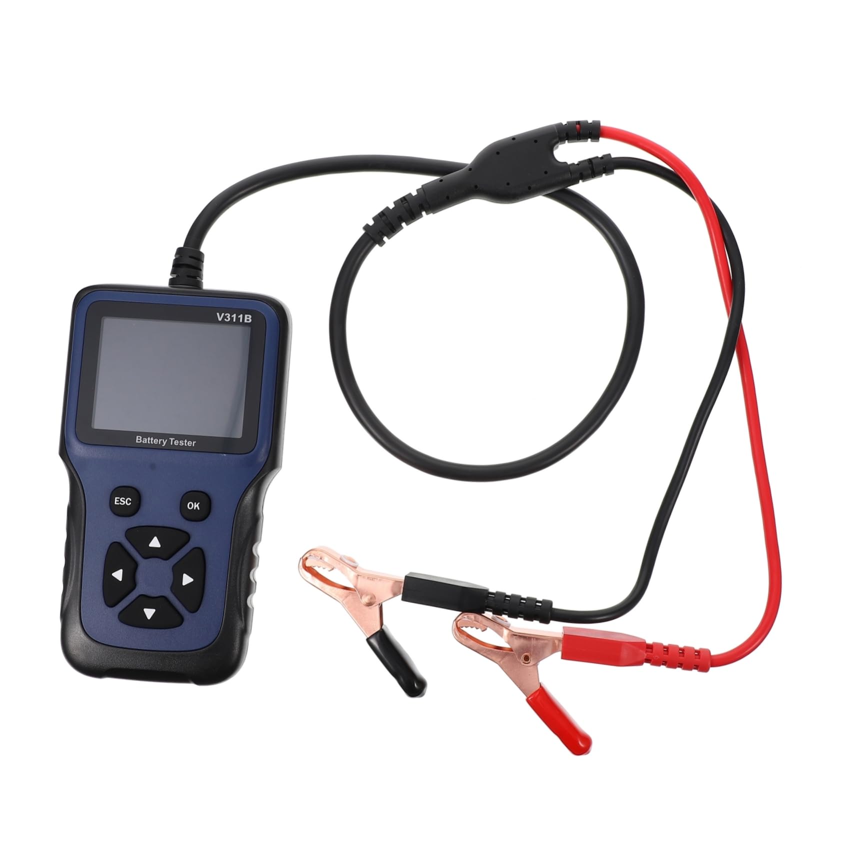 Healifty Battery Tester Car Fuse Battery and Alternator Tester Charging Truck Automotive Alternator Monitor Voltage Device Electric Wire Detector Circuit Relay Tester Electrical Plastic