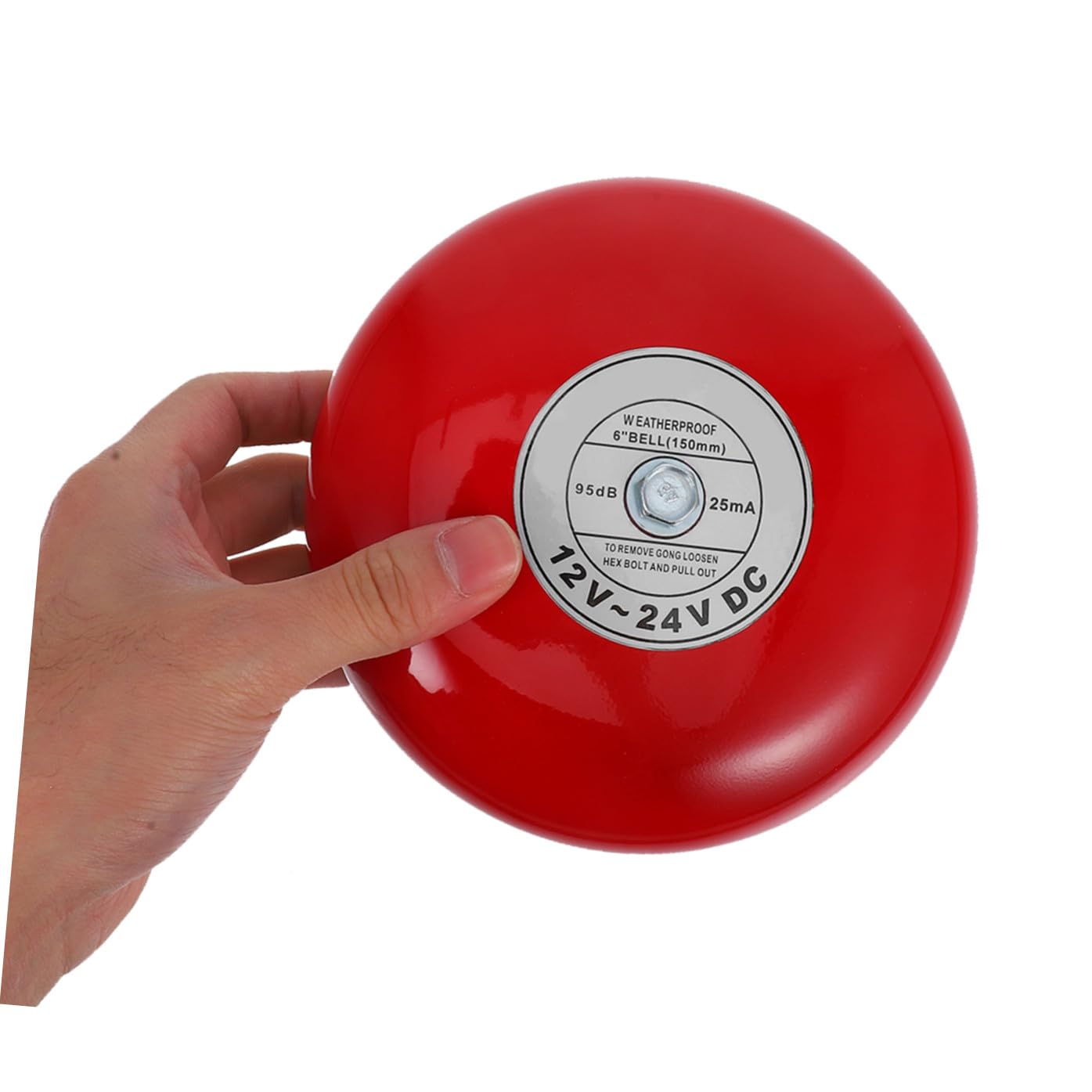 Sonnette D’Ascenseur Rouge en Plastique, Alarme Électrique Étanche | Installation Simple, Volume Élevé, Fiabilité Élevée, Usage Industriel et Scolaire