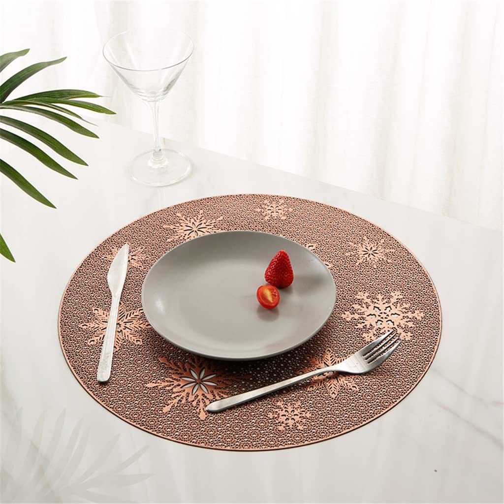 IANSHFKN Hollow Insulation Coaster Pads Table Bowl Mats Home Decor Heat Resistant Placemat for Dining 10 Pcs Place
