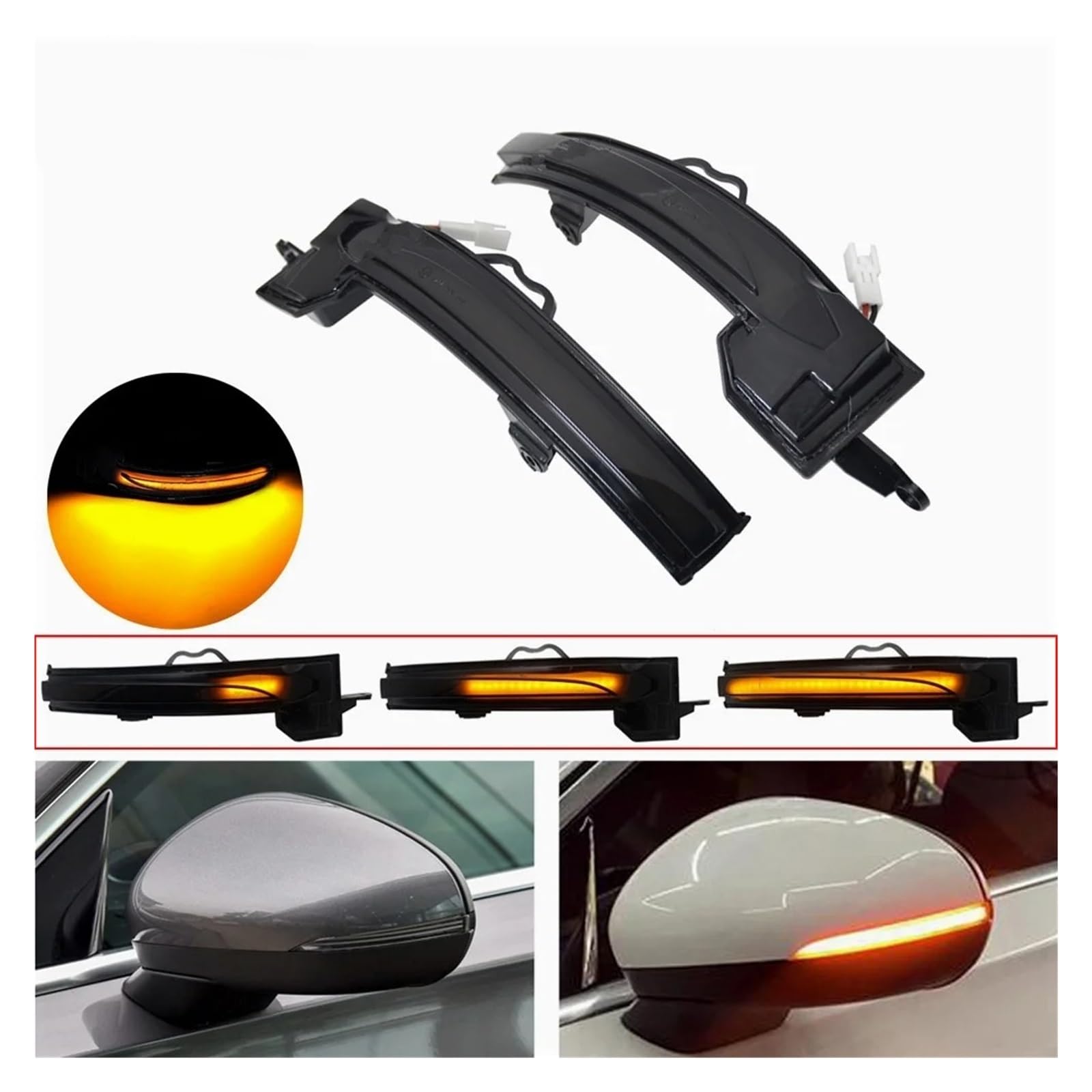 Indicatore Dinamico Segnale Girata LED Specchio Retrovisore Lampeggiante Per Mercedes Per Benz Classe A W177 V177 A200 A250 A35 A45 Per AMG 2019-2021 LuciFrecce