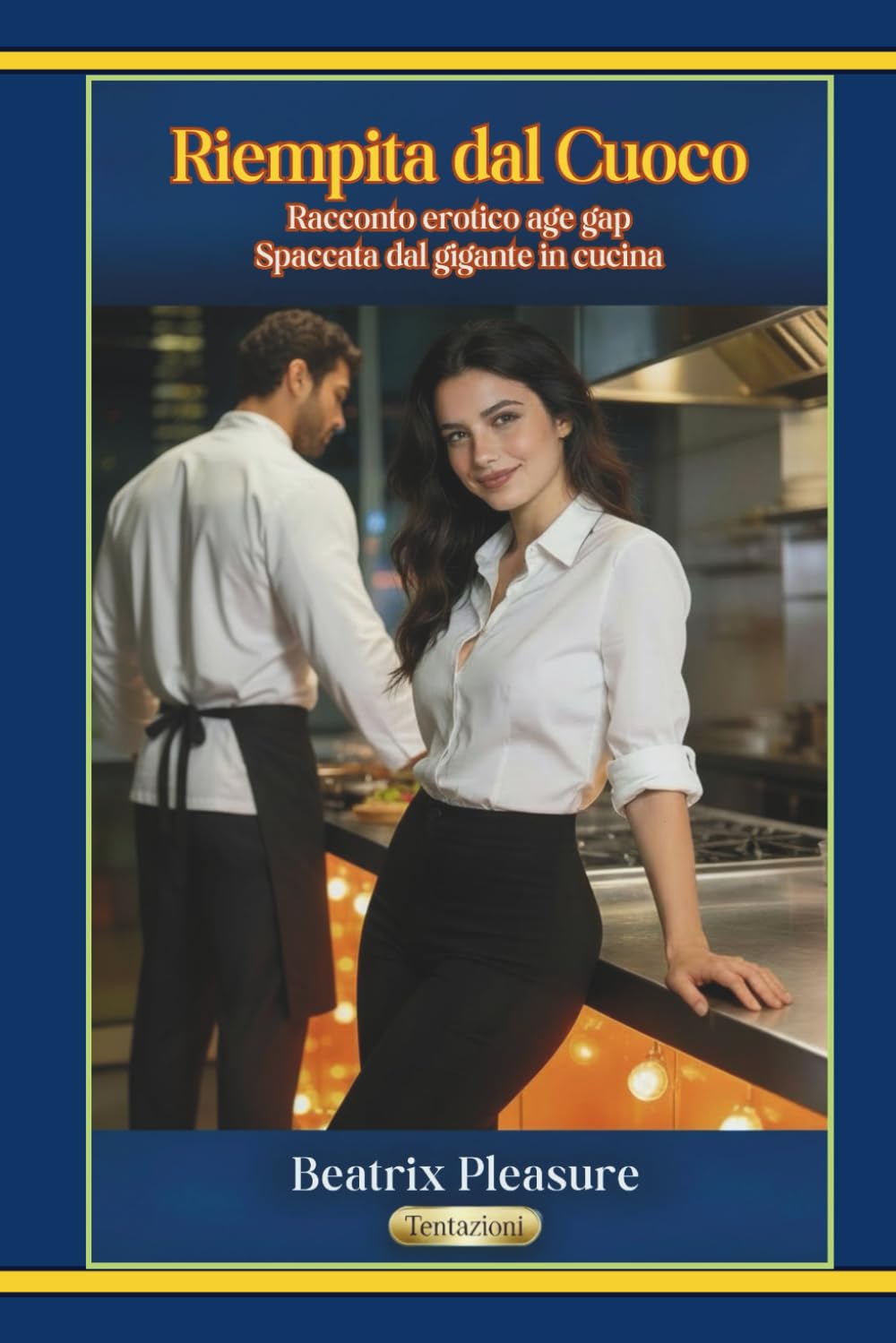 Riempita dal Cuoco: Racconto Erotico Breve Age Gap - Spaccata dal Gigante in Cucina (Le Follie di Sofia)