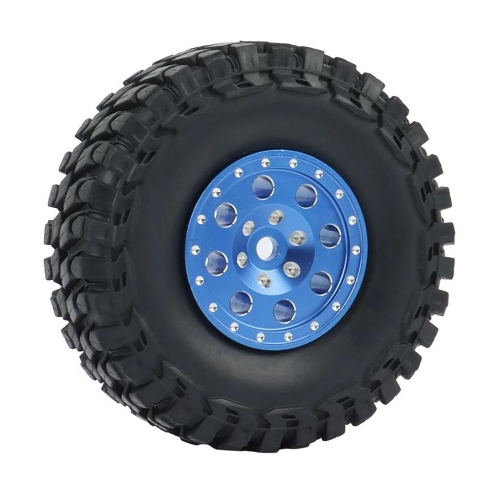 Compatibile Con Axial SCX24 90081 4 Pezzi 1.0 Cerchioni In Metallo Beadlock Set Di Pneumatici Adattatore Esagonale Per Parti Aggiornamento Per Auto Cingolate 1/24 RC Ruote Auto Rc
