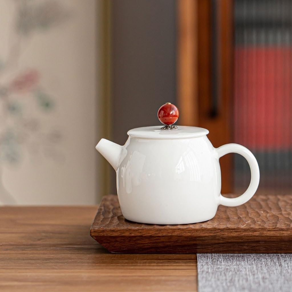 Ceramic Teapot Vintage Handmade Teapot Single Pot Ceramic Kung Fu Tea Set Individual Filter Teapot Flower Teapot Tea Pot Ceramic
