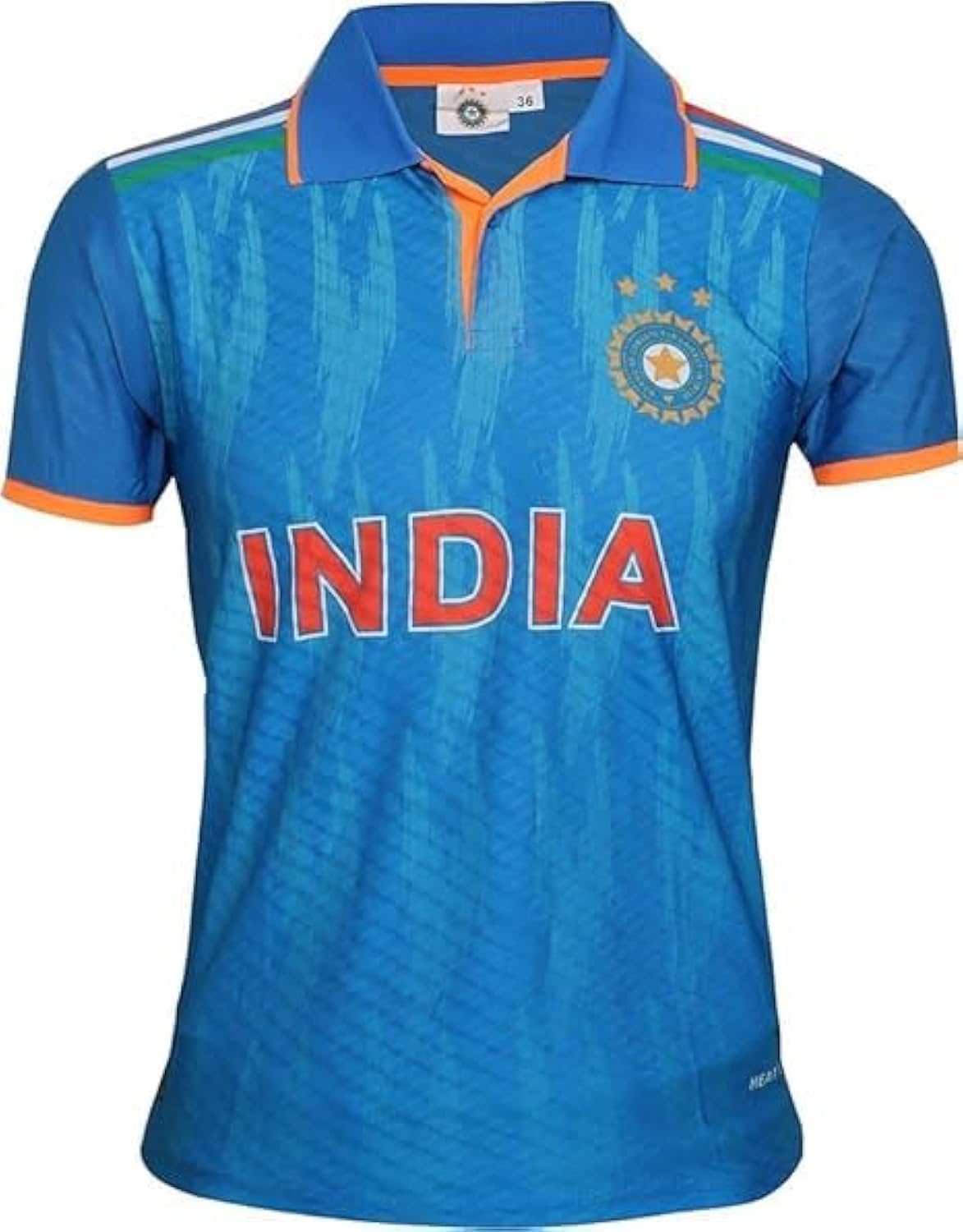 KNK Cricket India Jersey 2024 Fan Supporter T-Shirt Cricket Team Uniform Kids to Adult