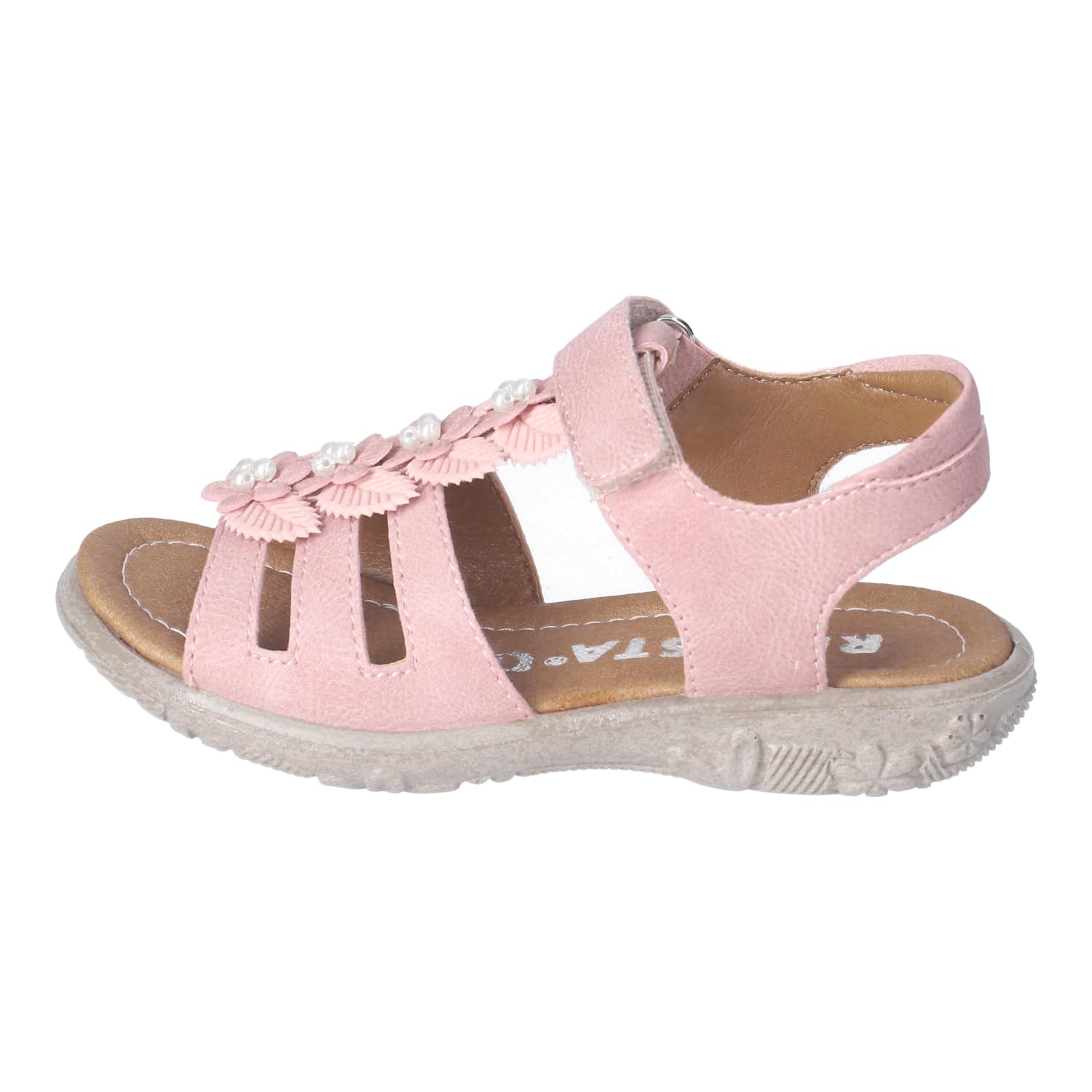 RICOSTA Mädchen Riemchensandalen Clara, Kinder Sandalen, Weite: MITTEL