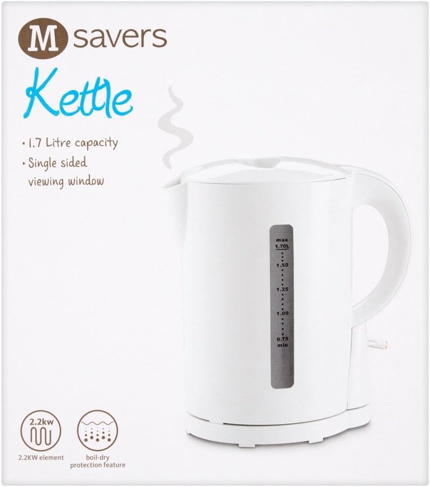 Morrisons Savers Kettle, 1.7 Litre Amazon.co.uk Home & Kitchen