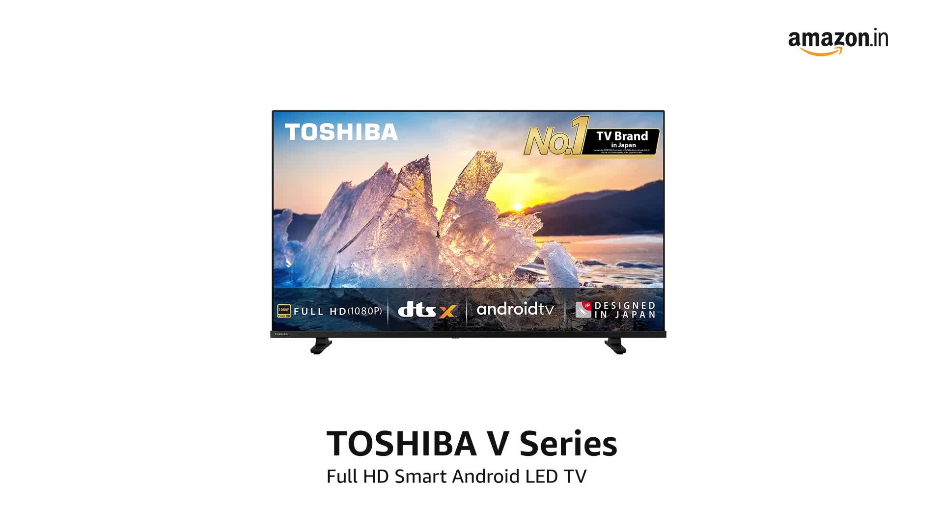 #A-85【ご来店頂ける方限定】TOSHIBAの43型液晶テレビです Toshiba 108 cm (43 inches) V Series Full HD Smart Android LED TV