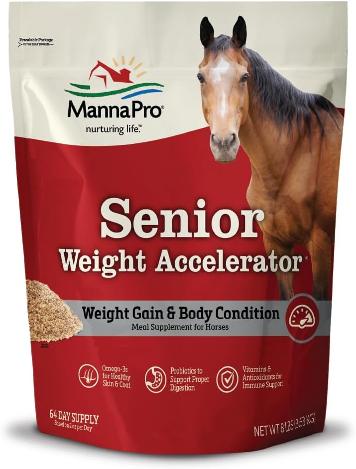 Farnam Weight Builder Horse Weight Supplement, Helps