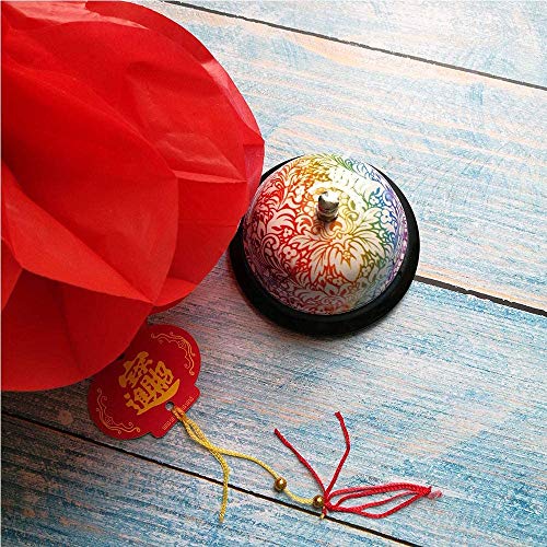 Floral Bell Ringers For Teachers - Front Desk Bell For Hotel, Restaurant Reception Desk Bell For Service - Classroom Bell Ringer Attention Bell - Ringer Bell To Ring For Service Bell For Desk Ksi #TOP6