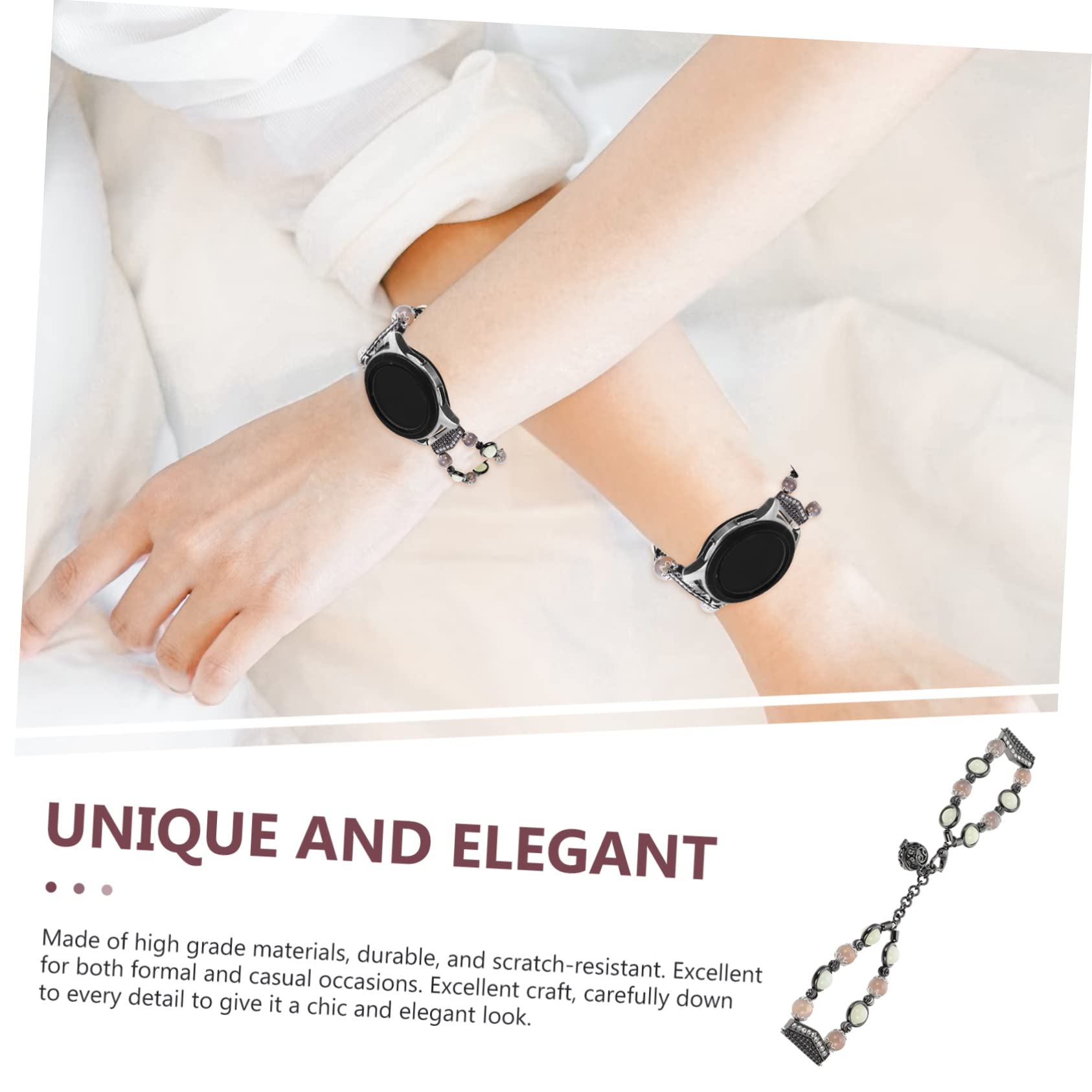 UKCOCO 5 Piezas Galaxywatch4 Galaxy Bandas De Reloj Galaxy Reloj Activo 2 Bandas Active 2 Banda De Reloj 40Mm Relojes De Niñas Relojes De Mujer Mujer Relojes De Pulsera Correa De Reloj